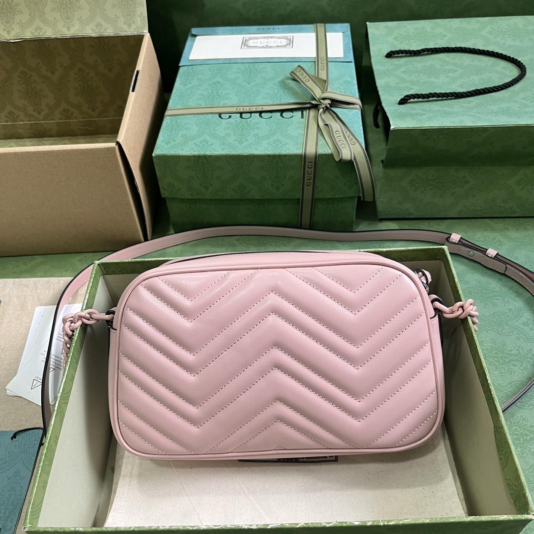 Gucci GG Marmont Small Shoulder Bag(24*13*7cm) - DopestKickz