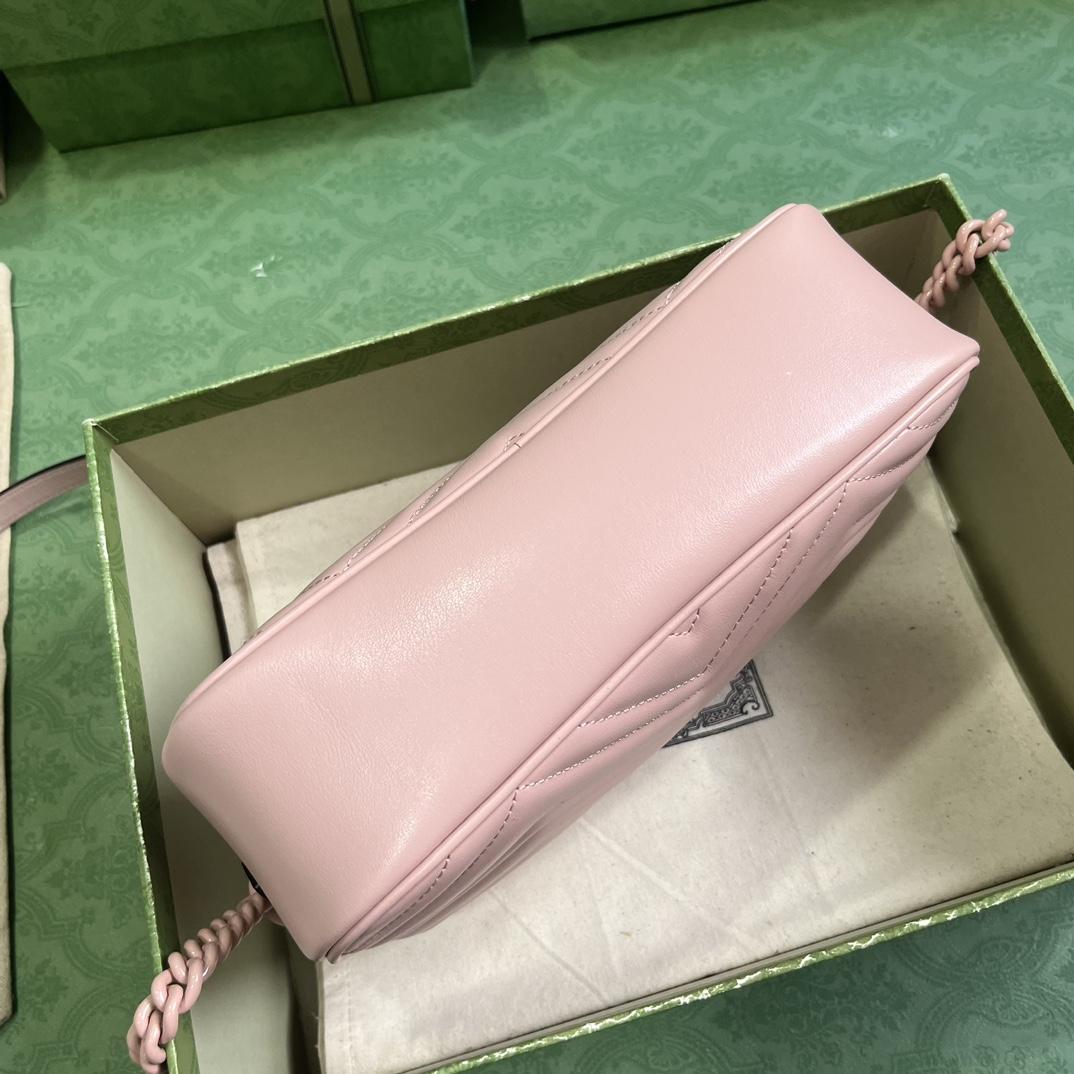 Gucci GG Marmont Small Shoulder Bag(24*13*7cm) - DopestKickz