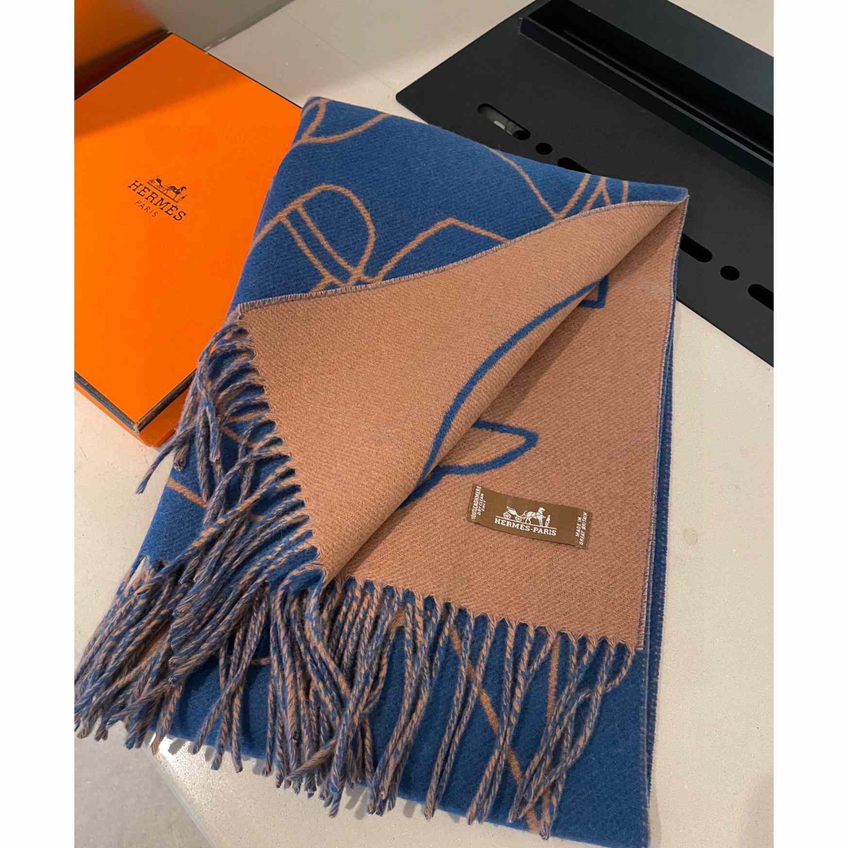 Hermes Casaque Entrelacs Equestres muffler  - DopestKickz