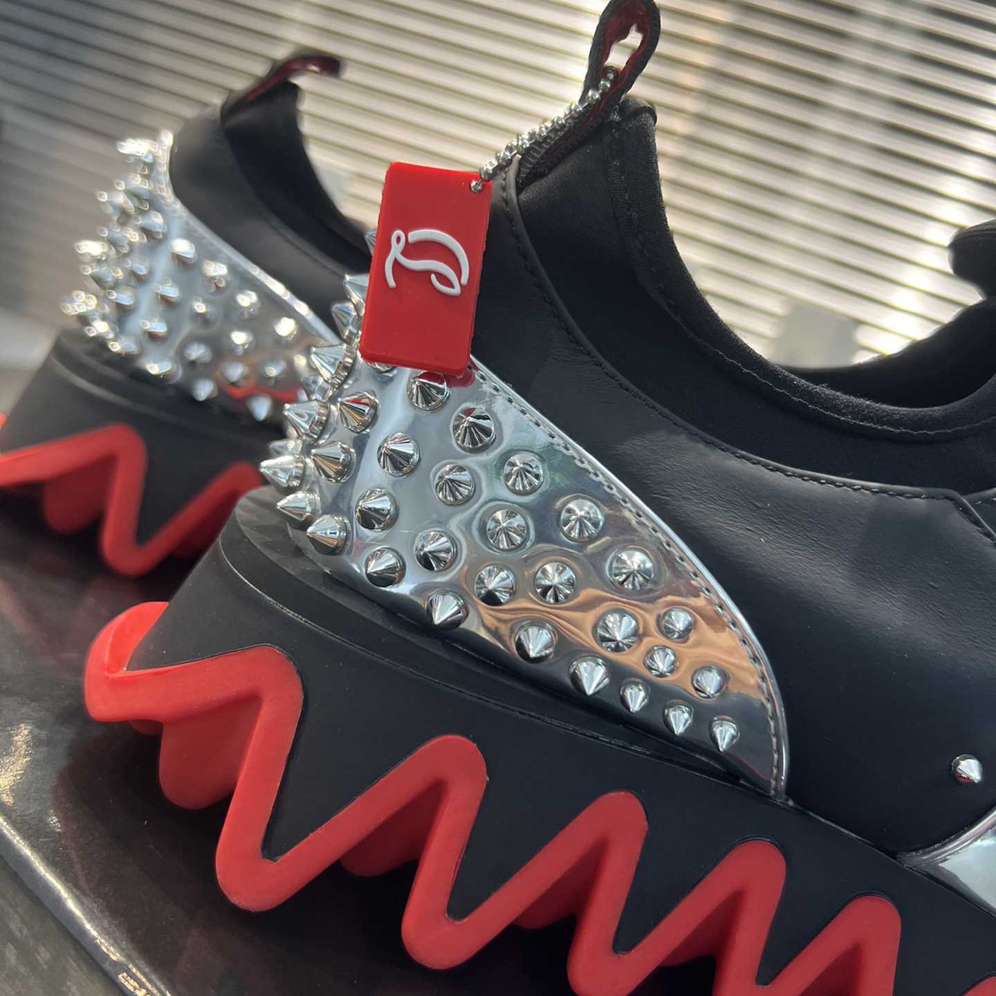 Christian Louboutin Khonshu Crescent Sneaker  - DopestKickz