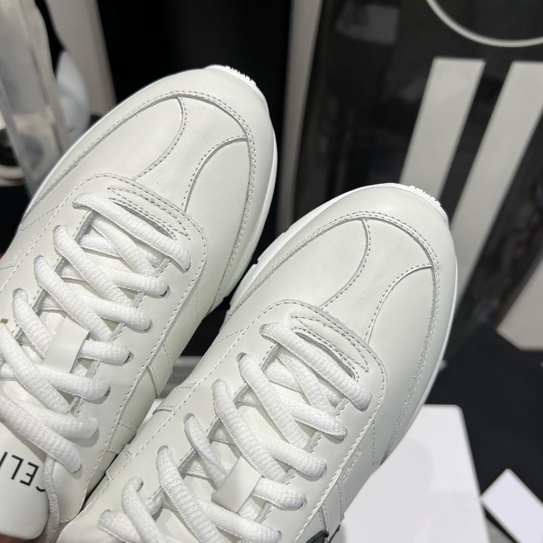 Celine Runner CR-02 Low Lace-up Sneaker In Calfskin - DopestKickz