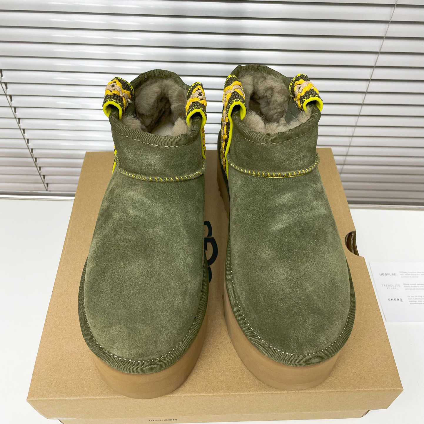 Ugg Classic Ultra Mini Braid Platform - DopestKickz