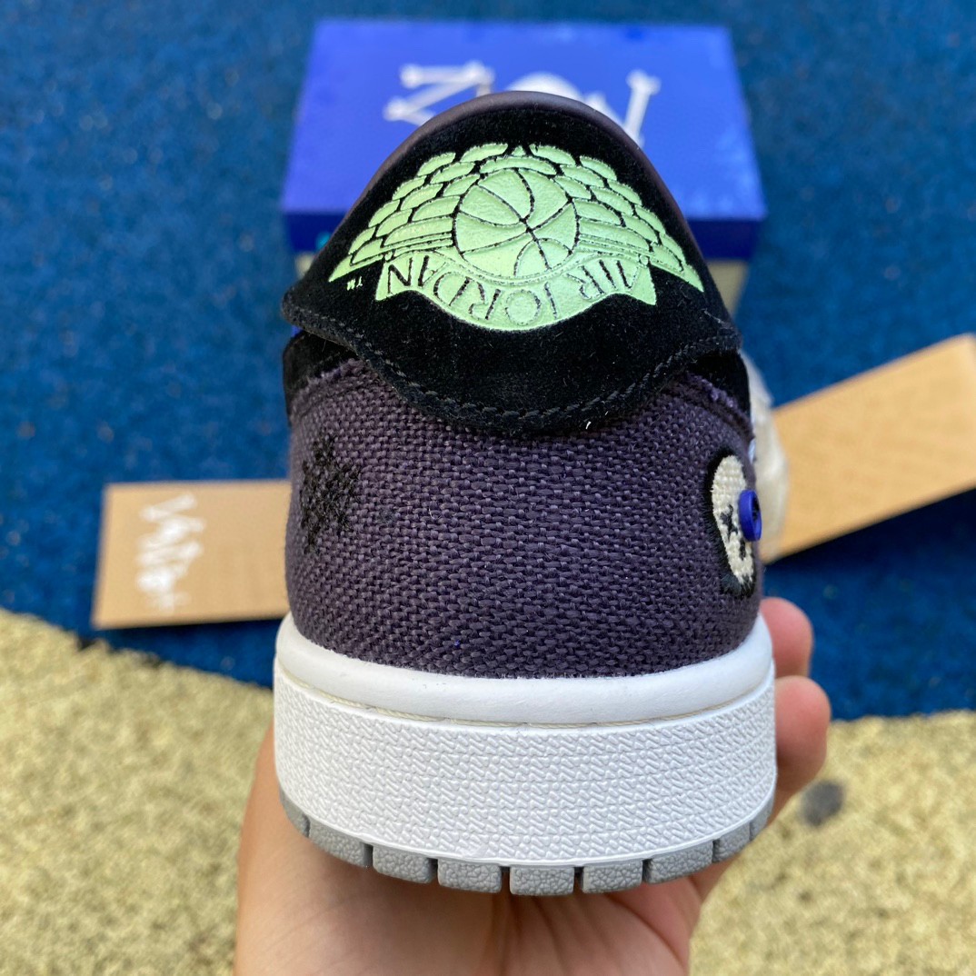 Zion Williamson x Jordan Air Jordan 1 Low Sneaker    dz7292-202 - DopestKickz