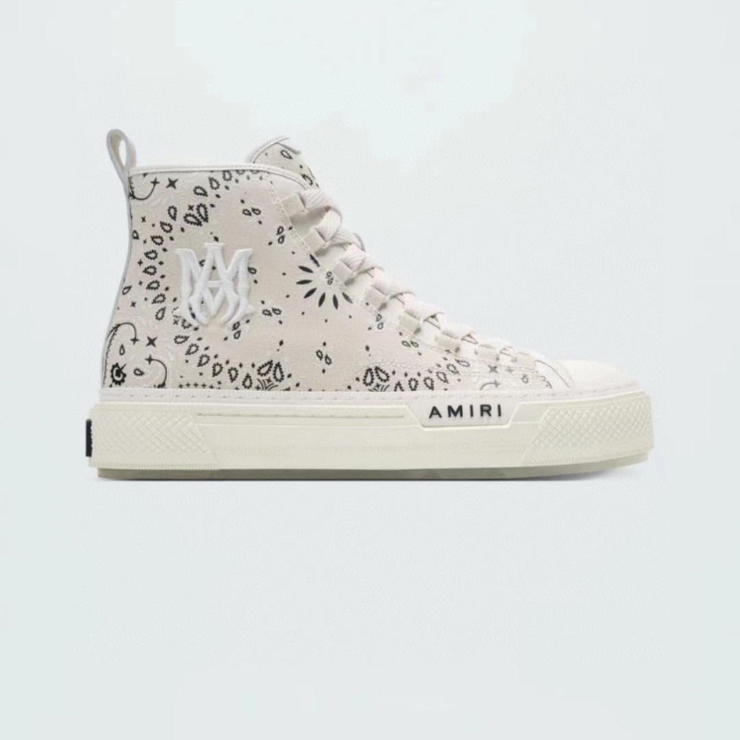 Amiri M.A. Court bandana-print Sneakers - DopestKickz