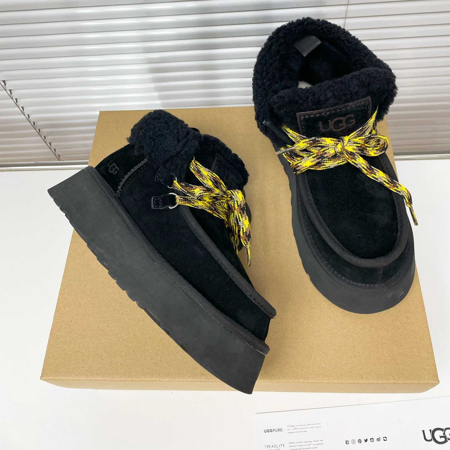 Ugg Funkarra Cabin Cuff Platform Boots - DopestKickz