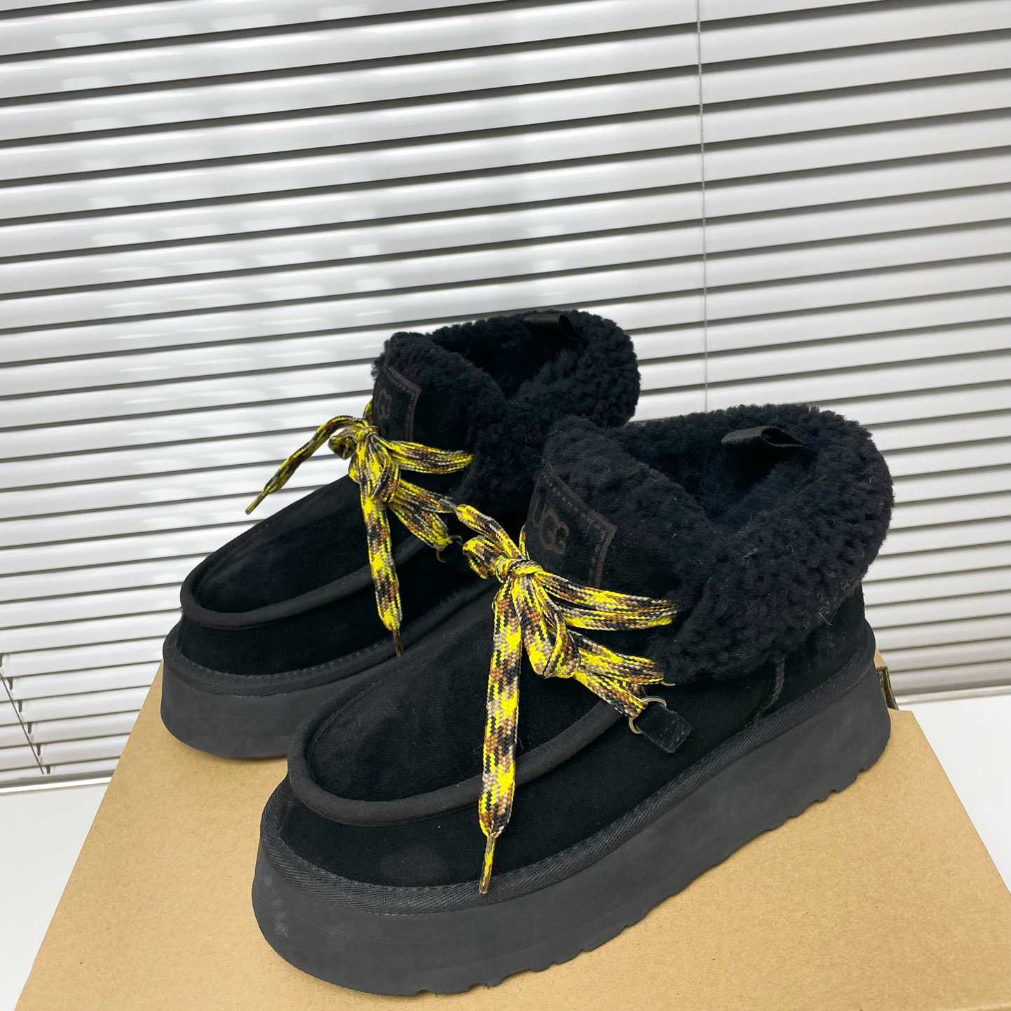 Ugg Funkarra Cabin Cuff Platform Boots - DopestKickz