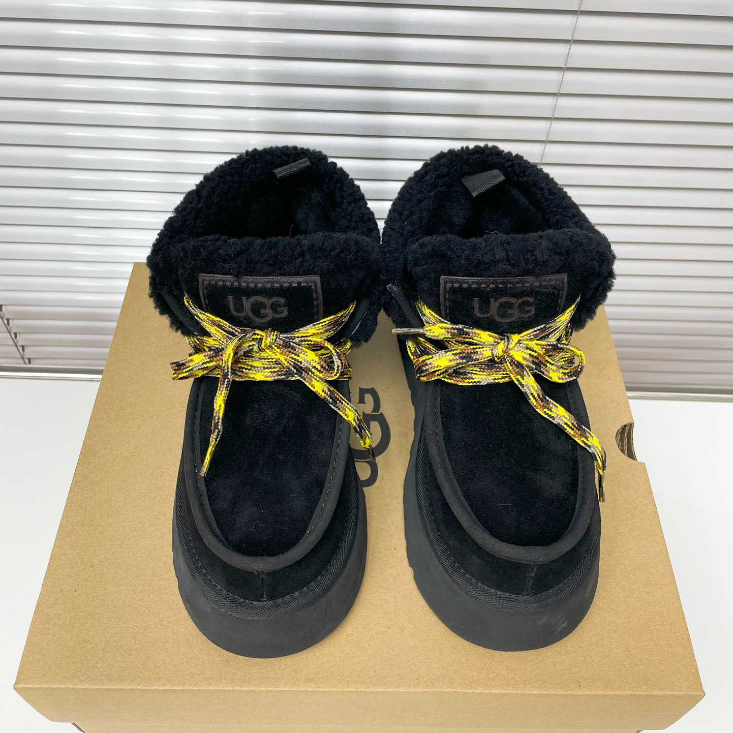 Ugg Funkarra Cabin Cuff Platform Boots - DopestKickz