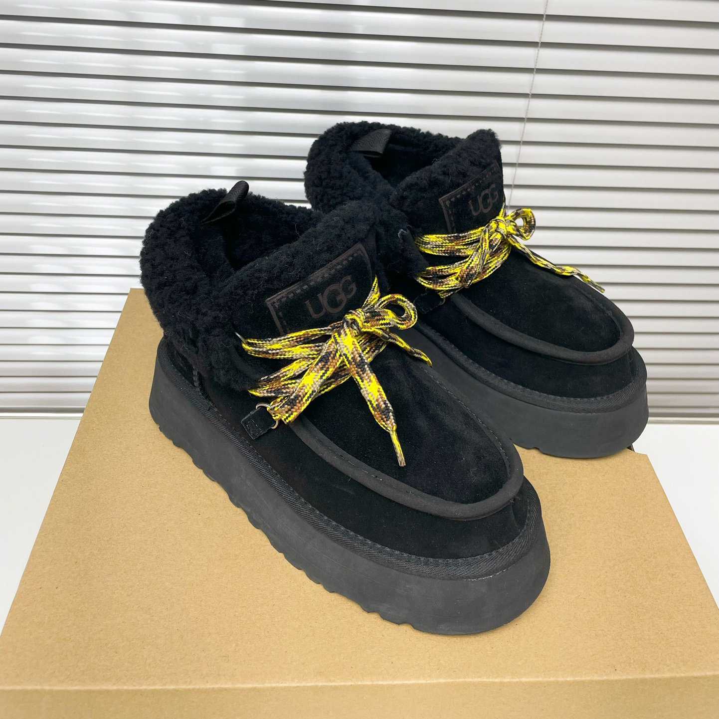 Ugg Funkarra Cabin Cuff Platform Boots - DopestKickz