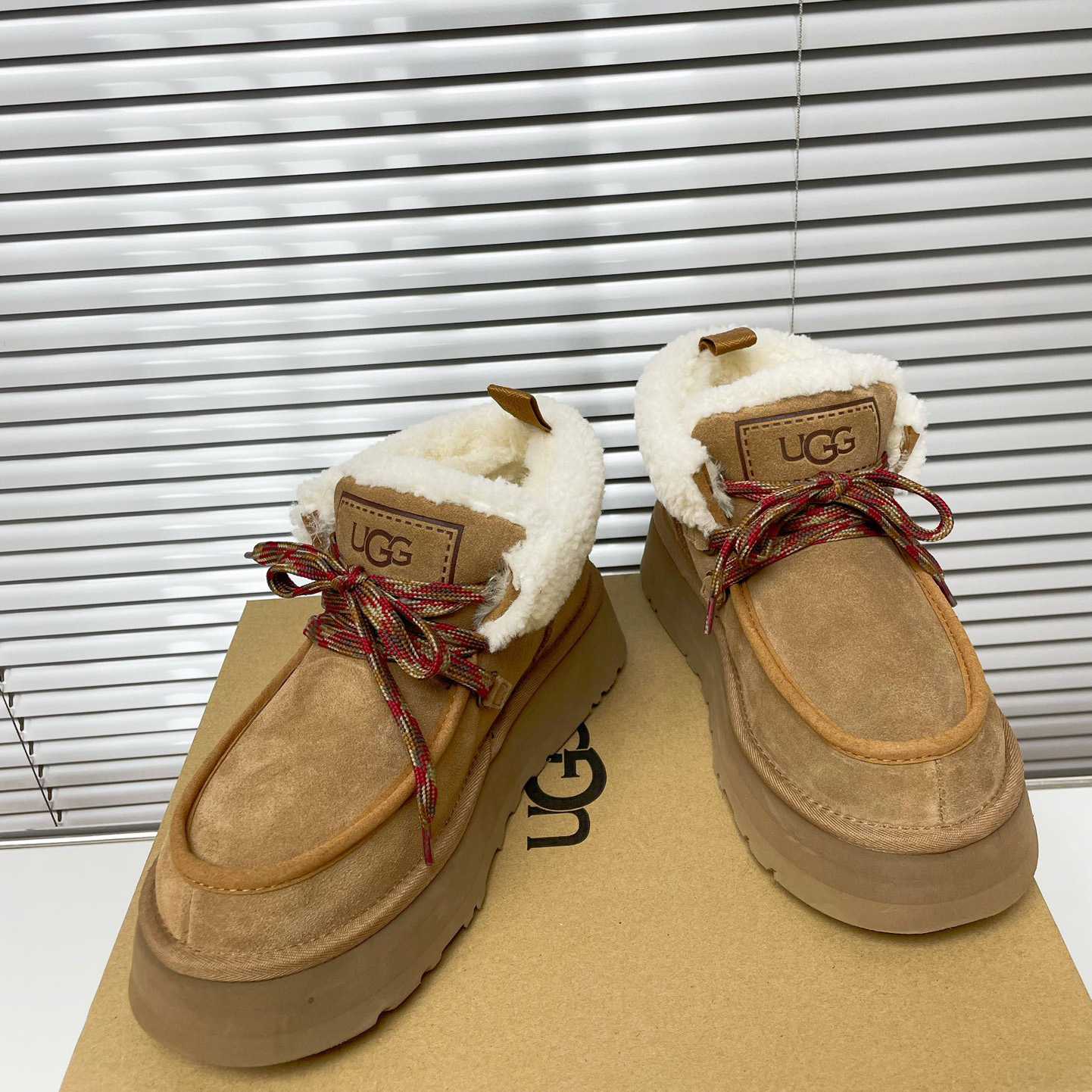 Ugg Funkarra Cabin Cuff Platform Boots - DopestKickz