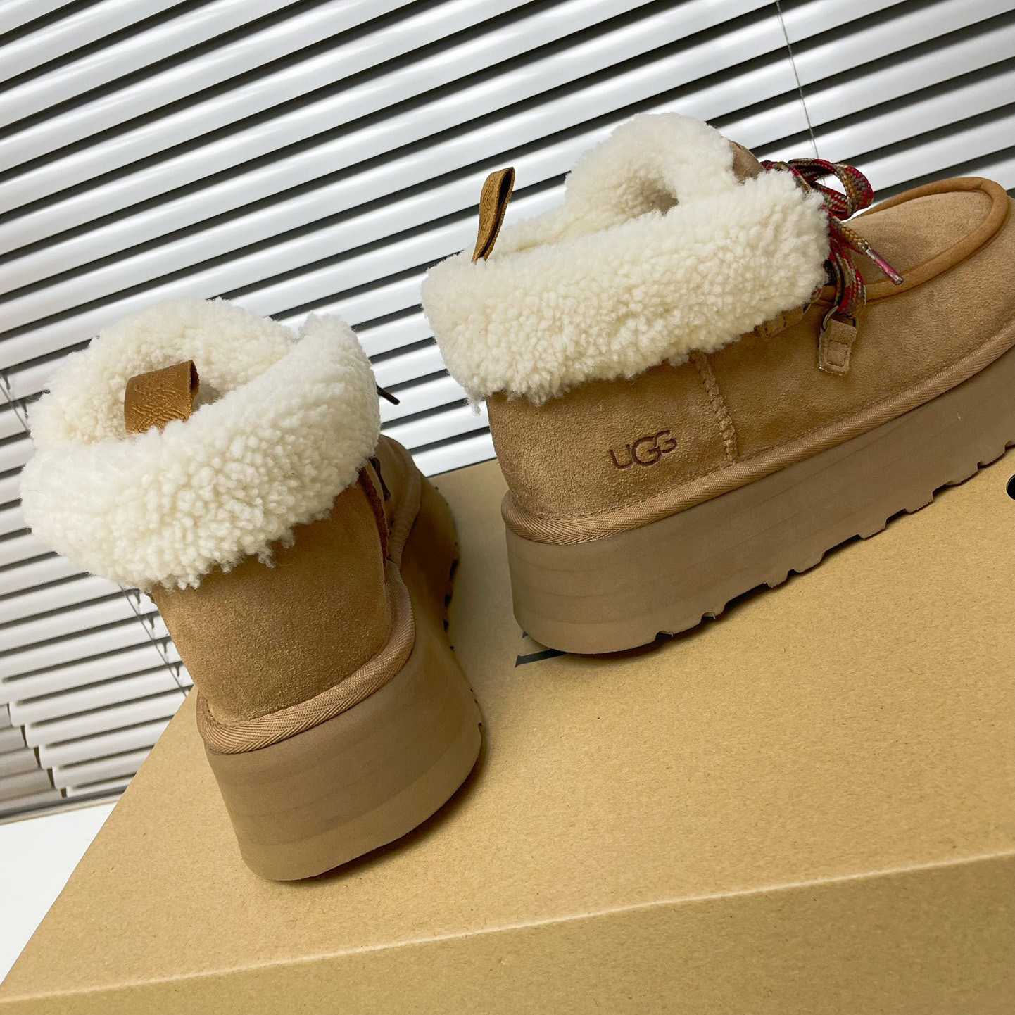 Ugg Funkarra Cabin Cuff Platform Boots - DopestKickz