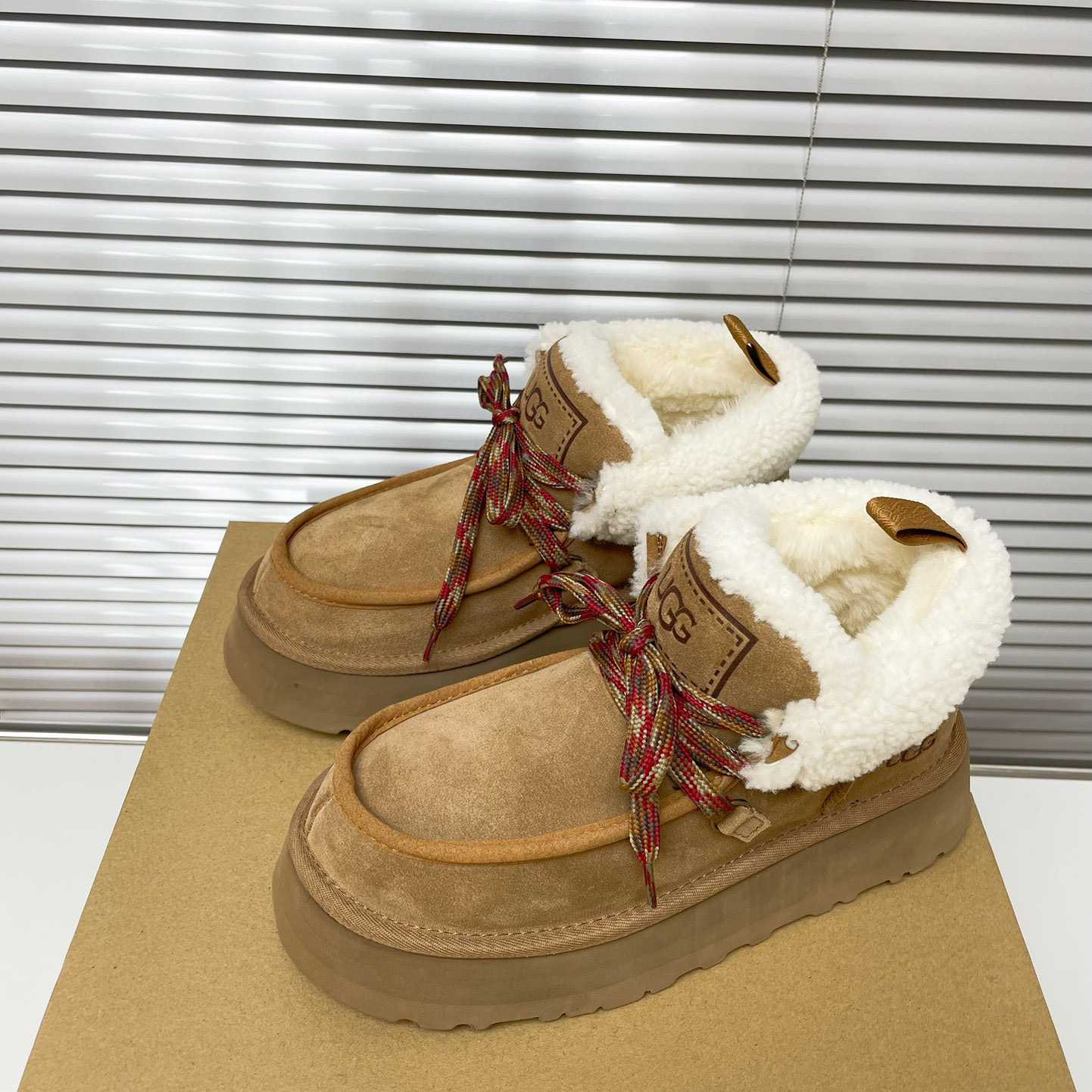 Ugg Funkarra Cabin Cuff Platform Boots - DopestKickz
