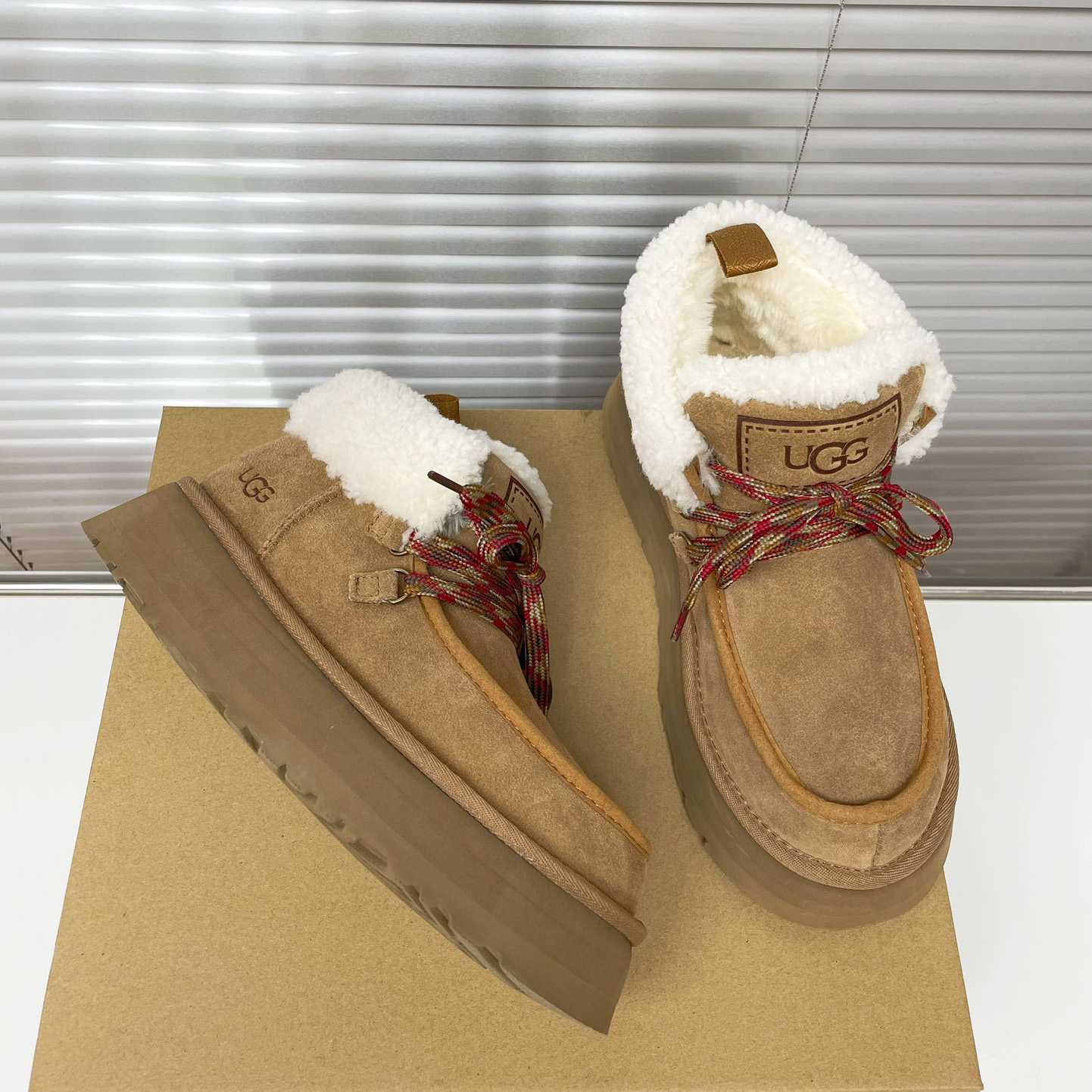 Ugg Funkarra Cabin Cuff Platform Boots - DopestKickz