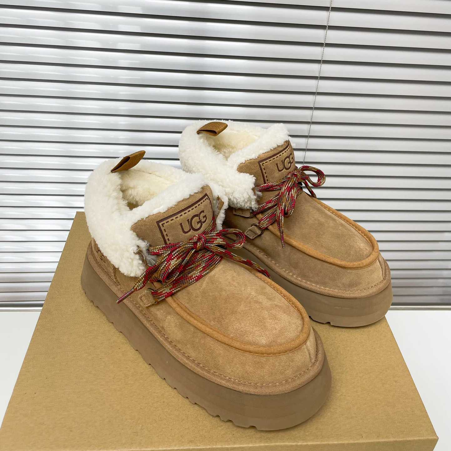 Ugg Funkarra Cabin Cuff Platform Boots - DopestKickz