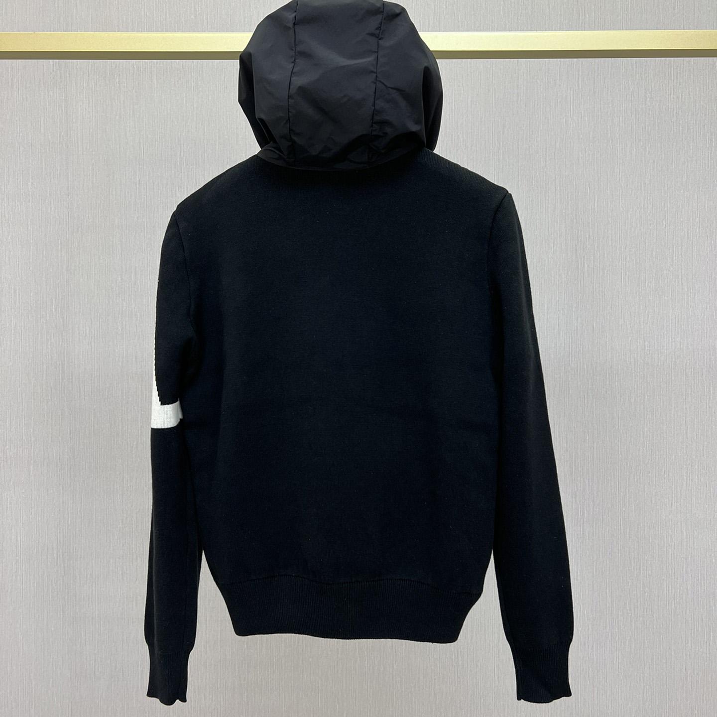 Moncler Padded Hooded Cardigan - DopestKickz