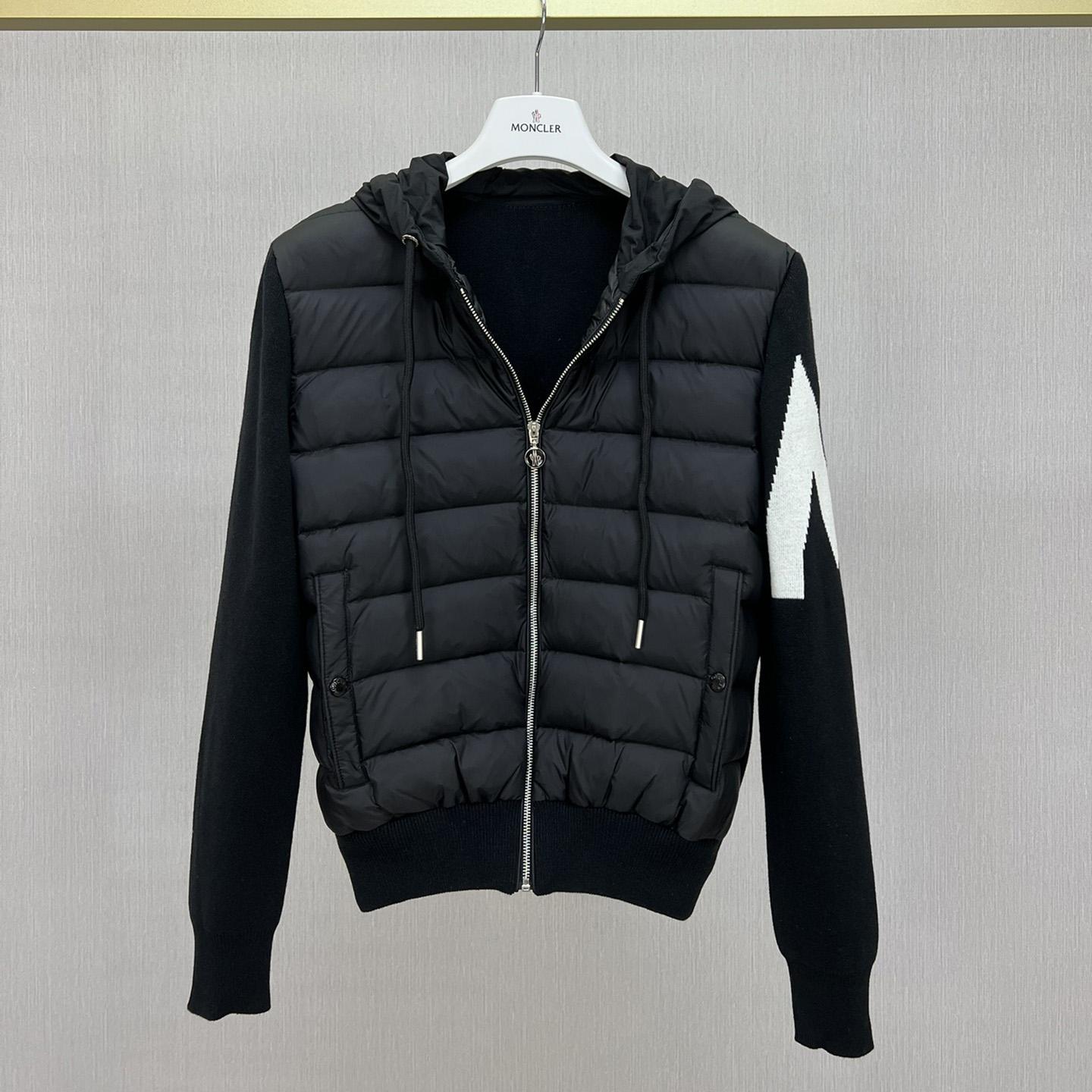Moncler Padded Hooded Cardigan - DopestKickz