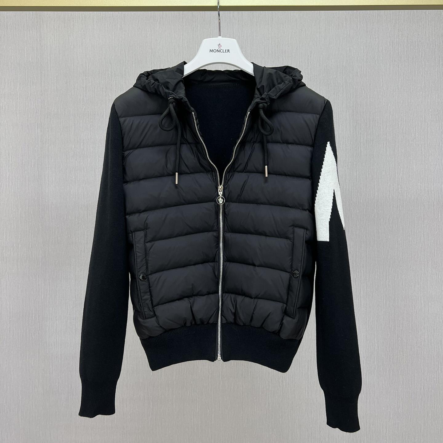 Moncler Padded Hooded Cardigan - DopestKickz