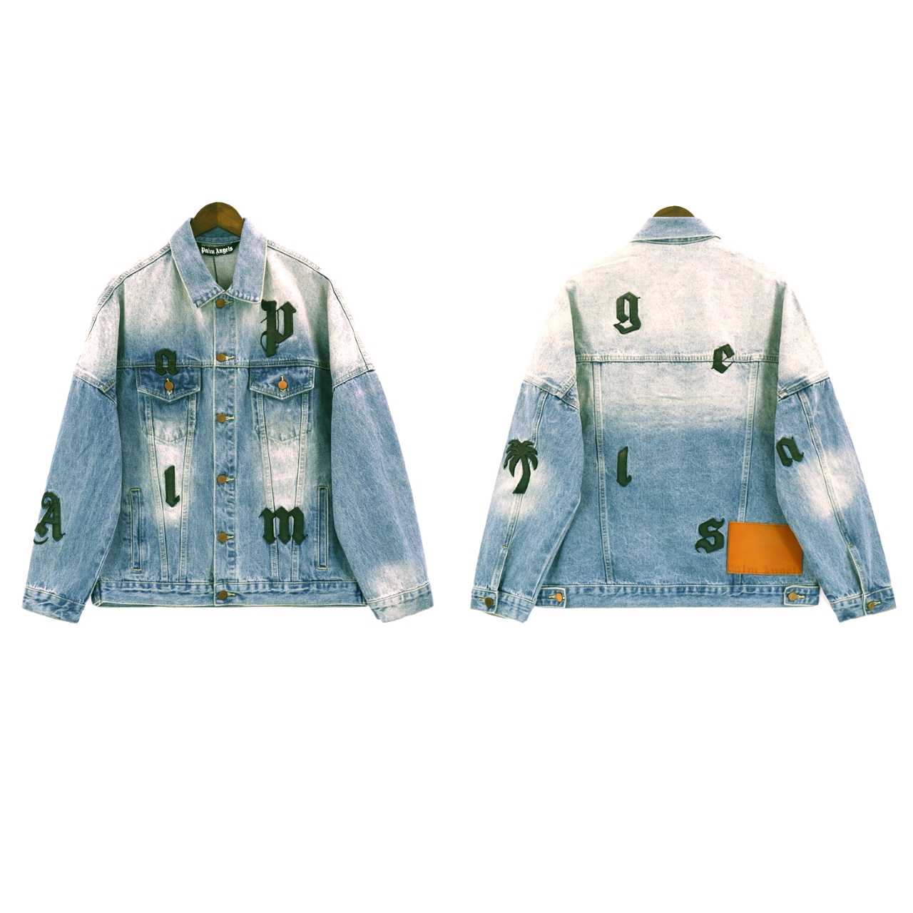  Palmangels Denim Jacket With Patches - DopestKickz