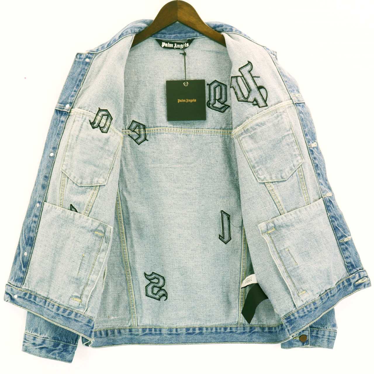  Palmangels Denim Jacket With Patches - DopestKickz