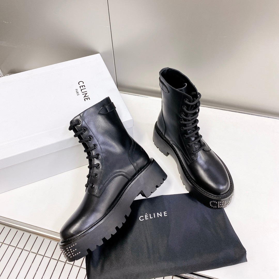Celine Bulky Lace-up Boot  - DopestKickz