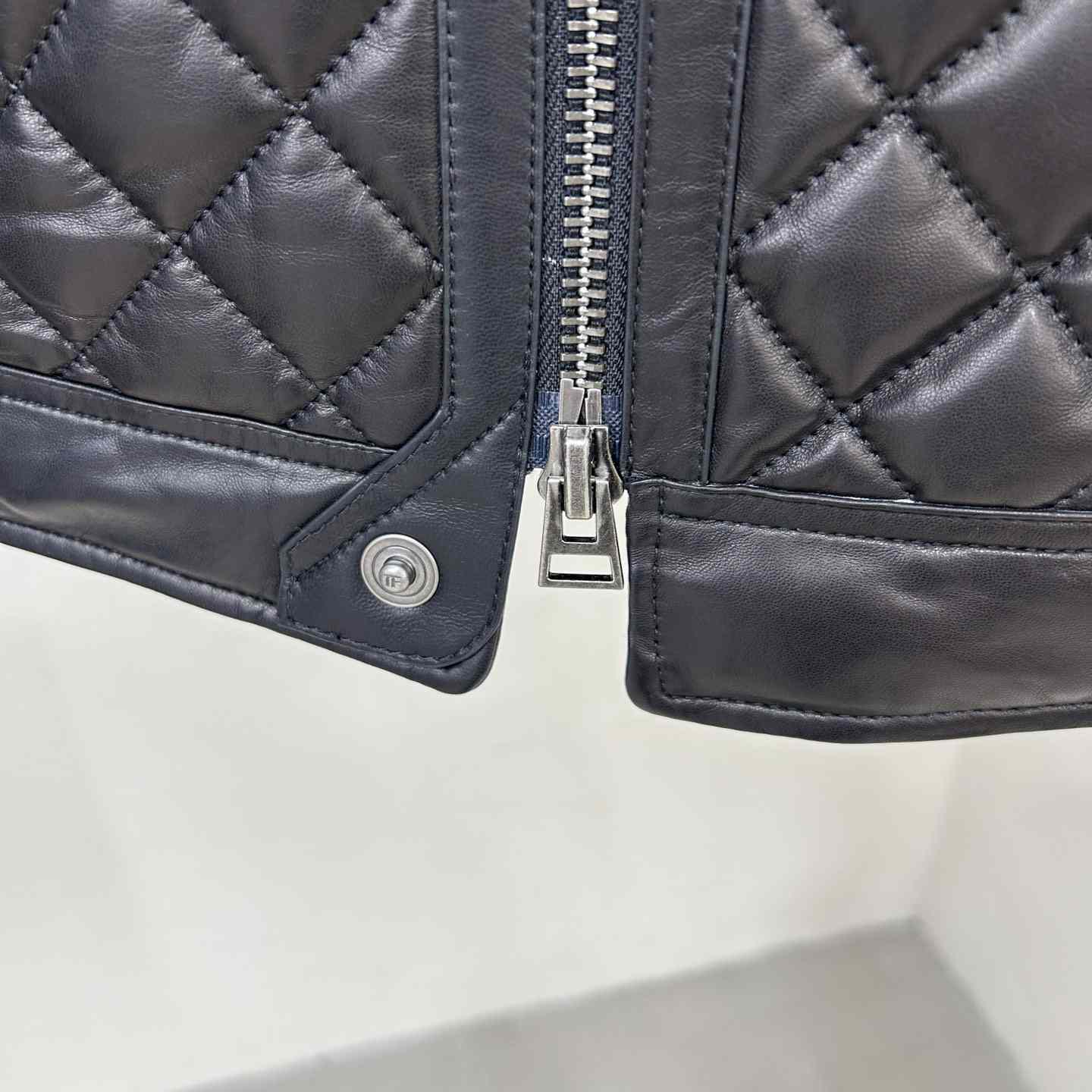 Dior Feather Nappa Quilted Cafe Racer - DopestKickz