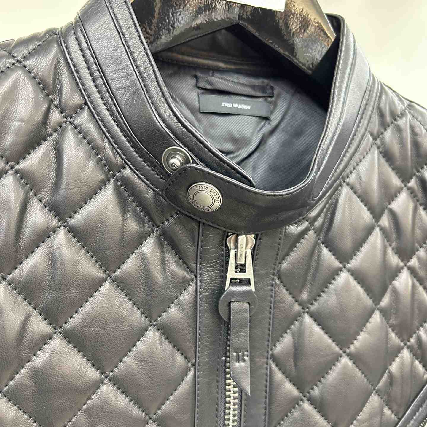 Dior Feather Nappa Quilted Cafe Racer - DopestKickz