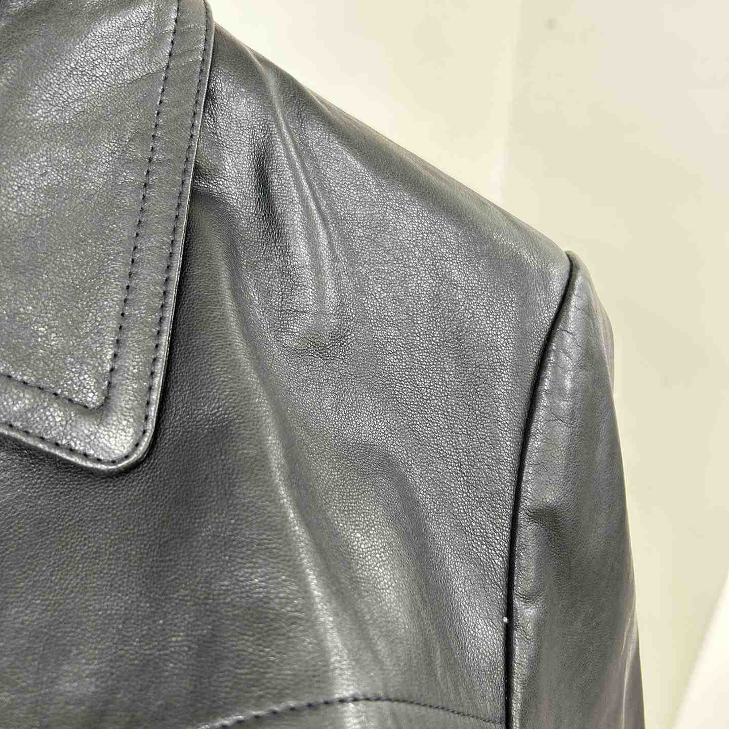 Gucci Leather Bomber Jacket - DopestKickz