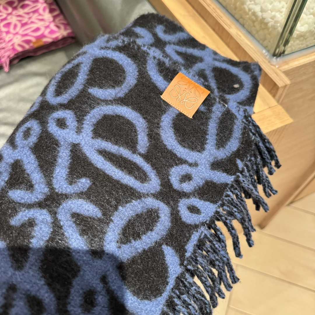 Loewe Anagram Scarf In Alpaca And Wool - DopestKickz