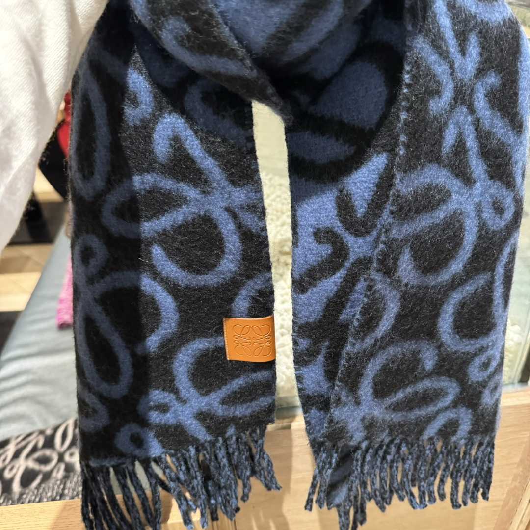 Loewe Anagram Scarf In Alpaca And Wool - DopestKickz