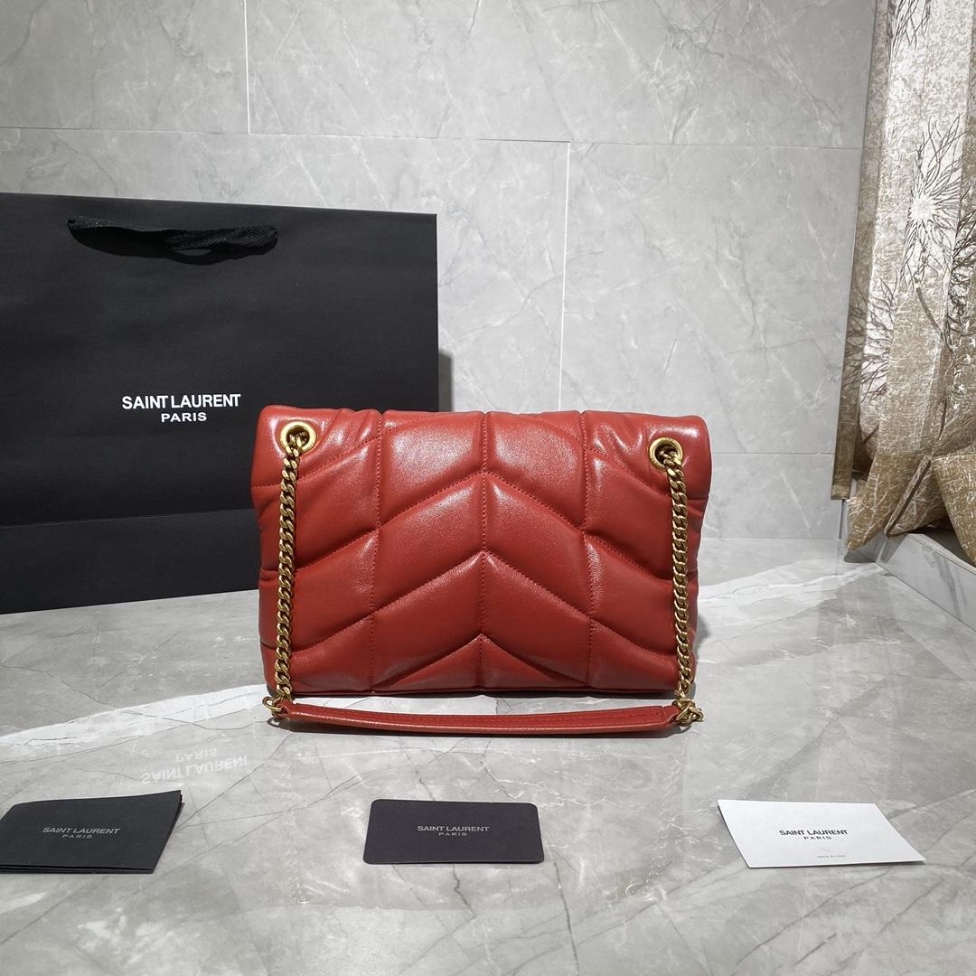 Saint Laurent Puffer Small In Nappa Leather (29x17x11cm) - DopestKickz