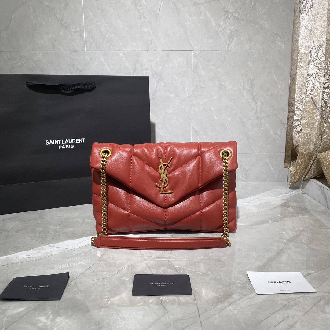 Saint Laurent Puffer Small In Nappa Leather (29x17x11cm) - DopestKickz