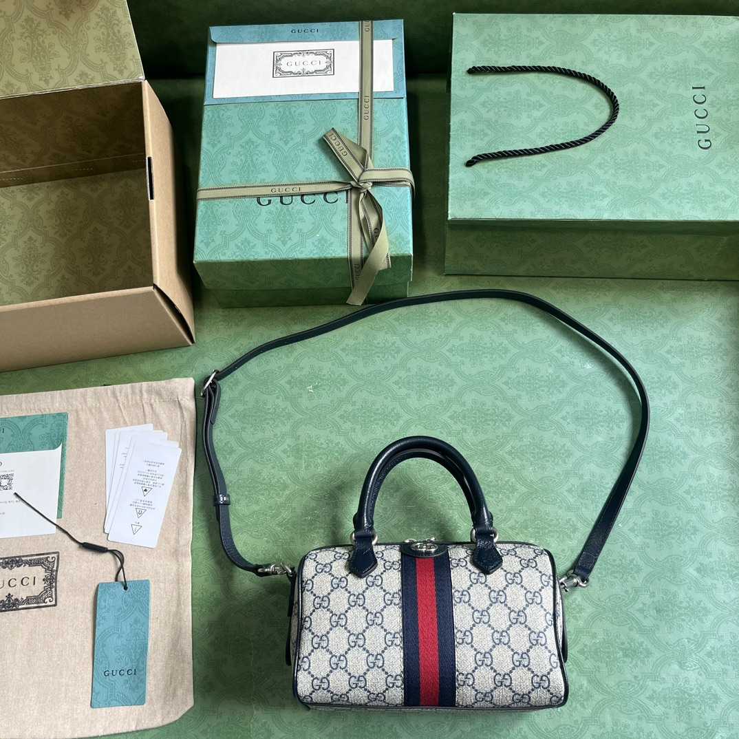 Gucci Ophidia GG Mini Top Handle Bag - DopestKickz