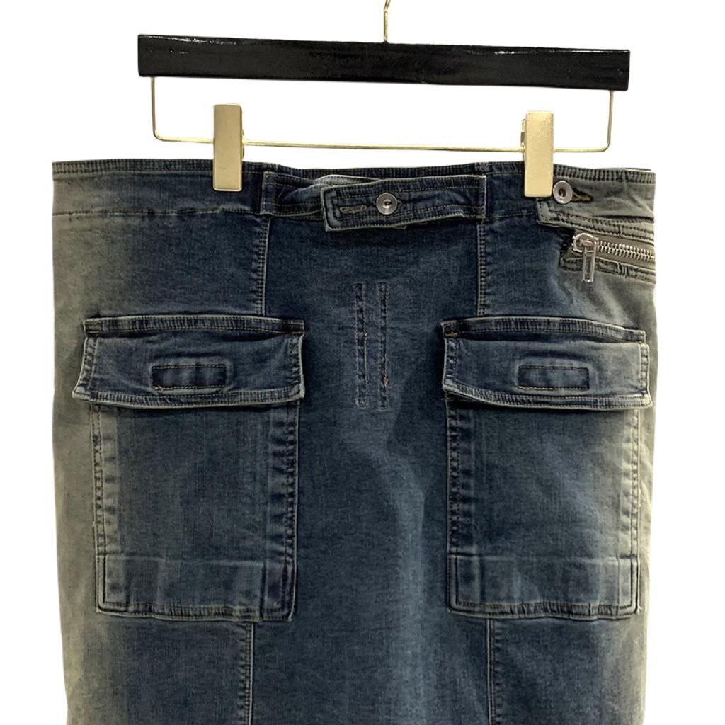 Rick Owens Drkshdw Aircut Washed Denim Shorts - DopestKickz