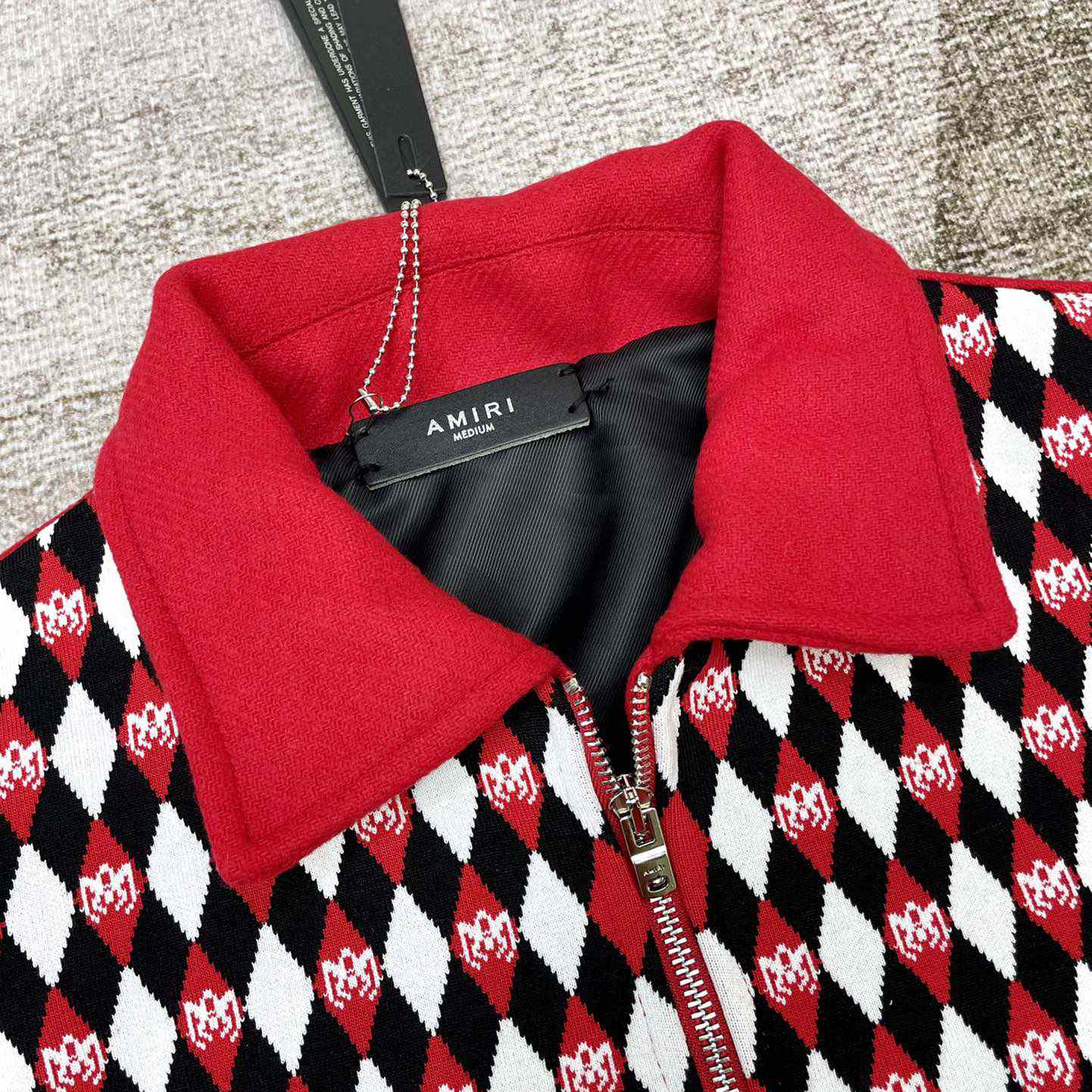Amiri Diamond Embroidered Work Jacket - DopestKickz