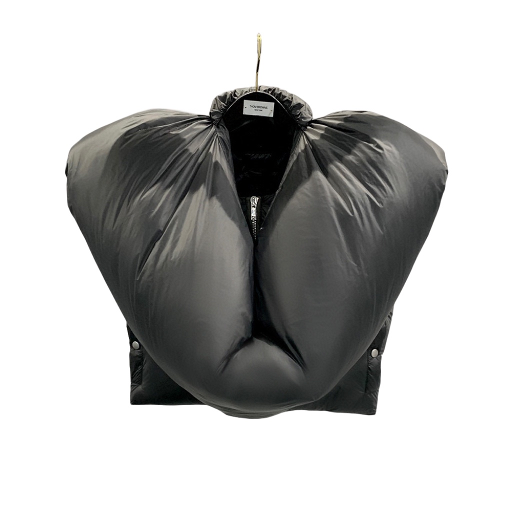 Rick Owens Black Knot Down Vest - DopestKickz