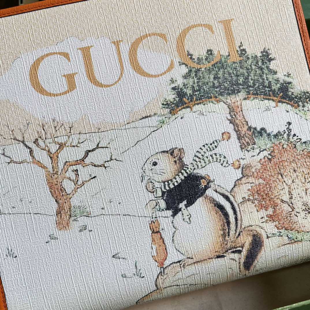 Gucci Children's Animal Print Tote Bag - DopestKickz