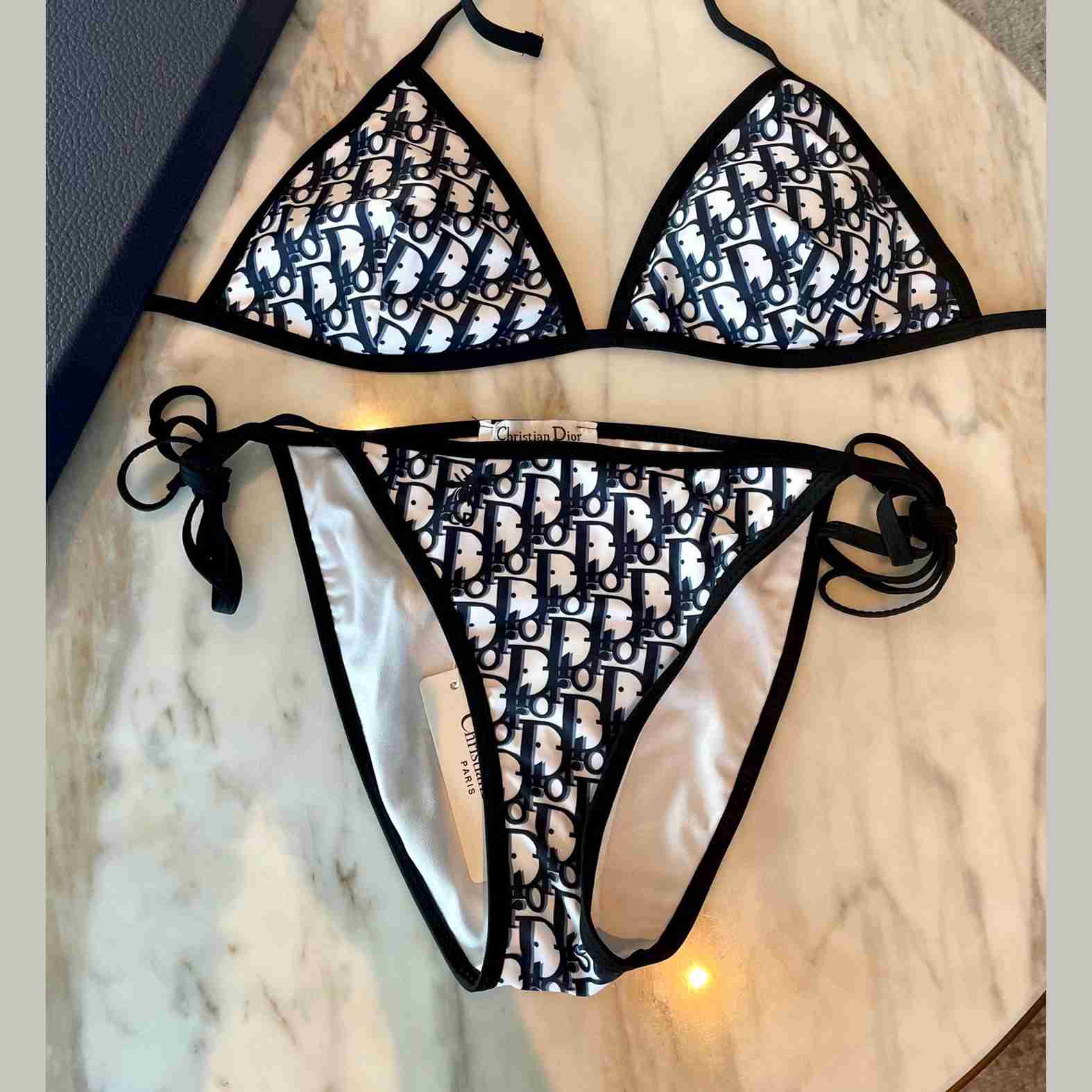 Dior Bikini Top And Bottom - DopestKickz