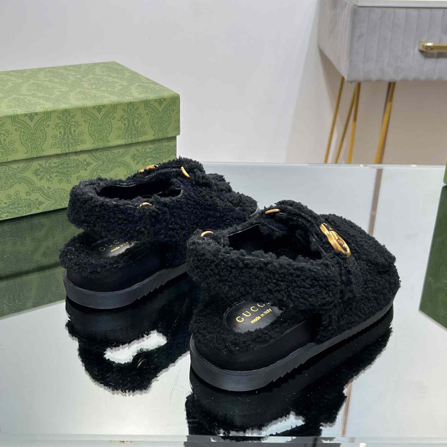 Gucci Women's Double G Sandals - DopestKickz