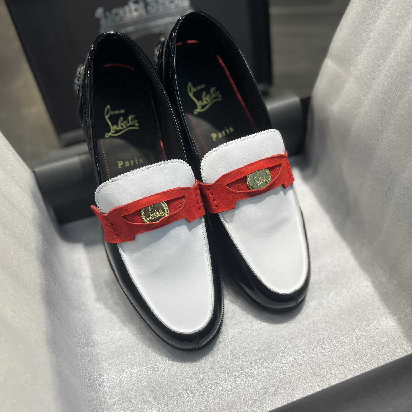Christian Louboutin Penny Loafers  - DopestKickz