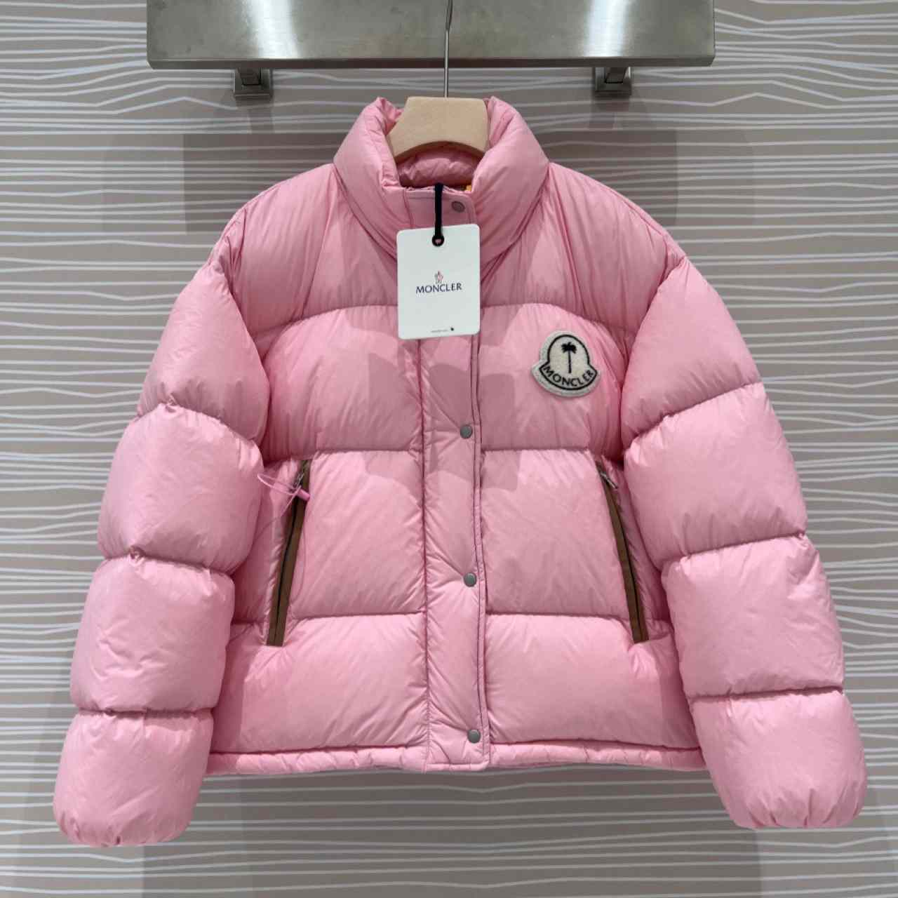 Moncler x Palm Angels Antora Short Down Jacket - DopestKickz