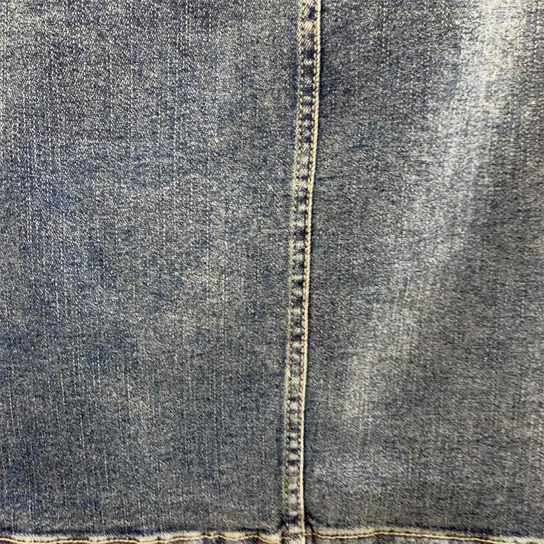 Rick Owens Dégradé denim mini skirt - DopestKickz