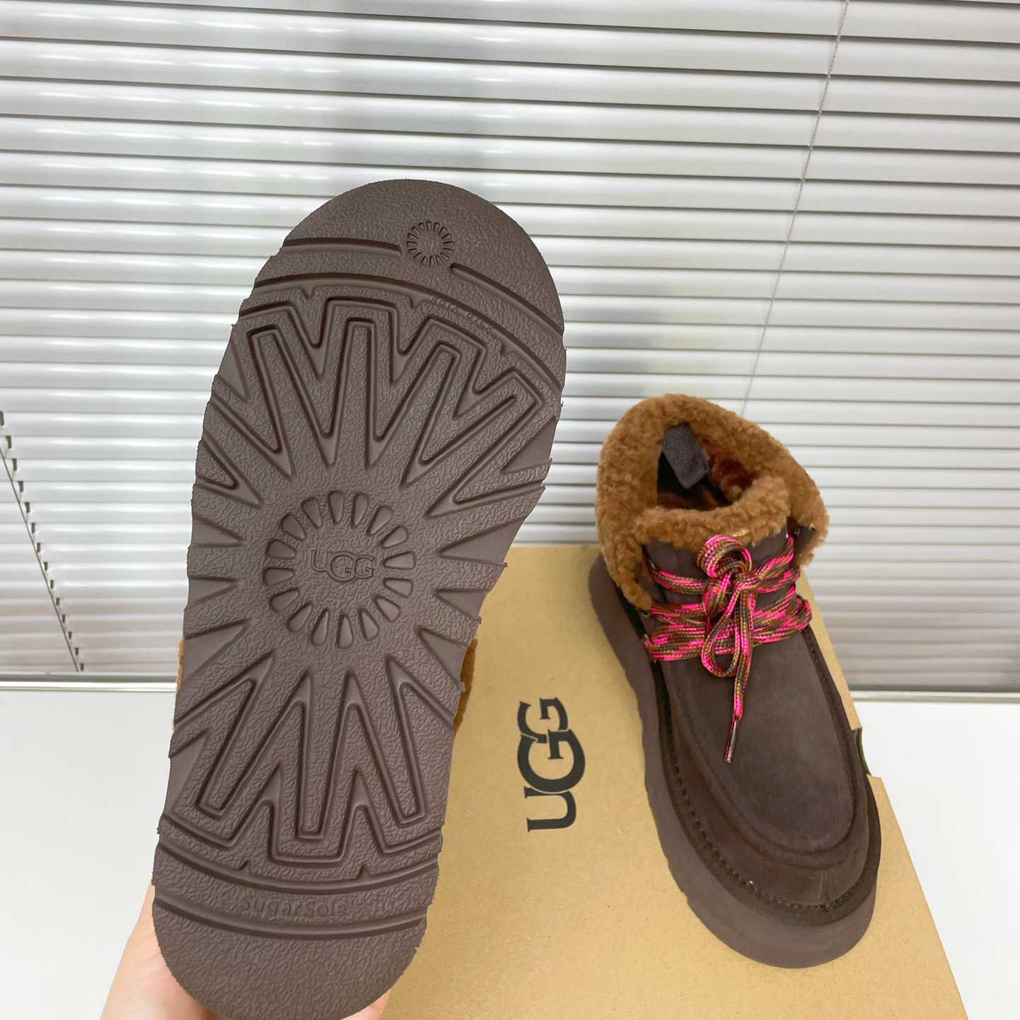 Ugg Funkarra Cabin Cuff Platform Boots - DopestKickz