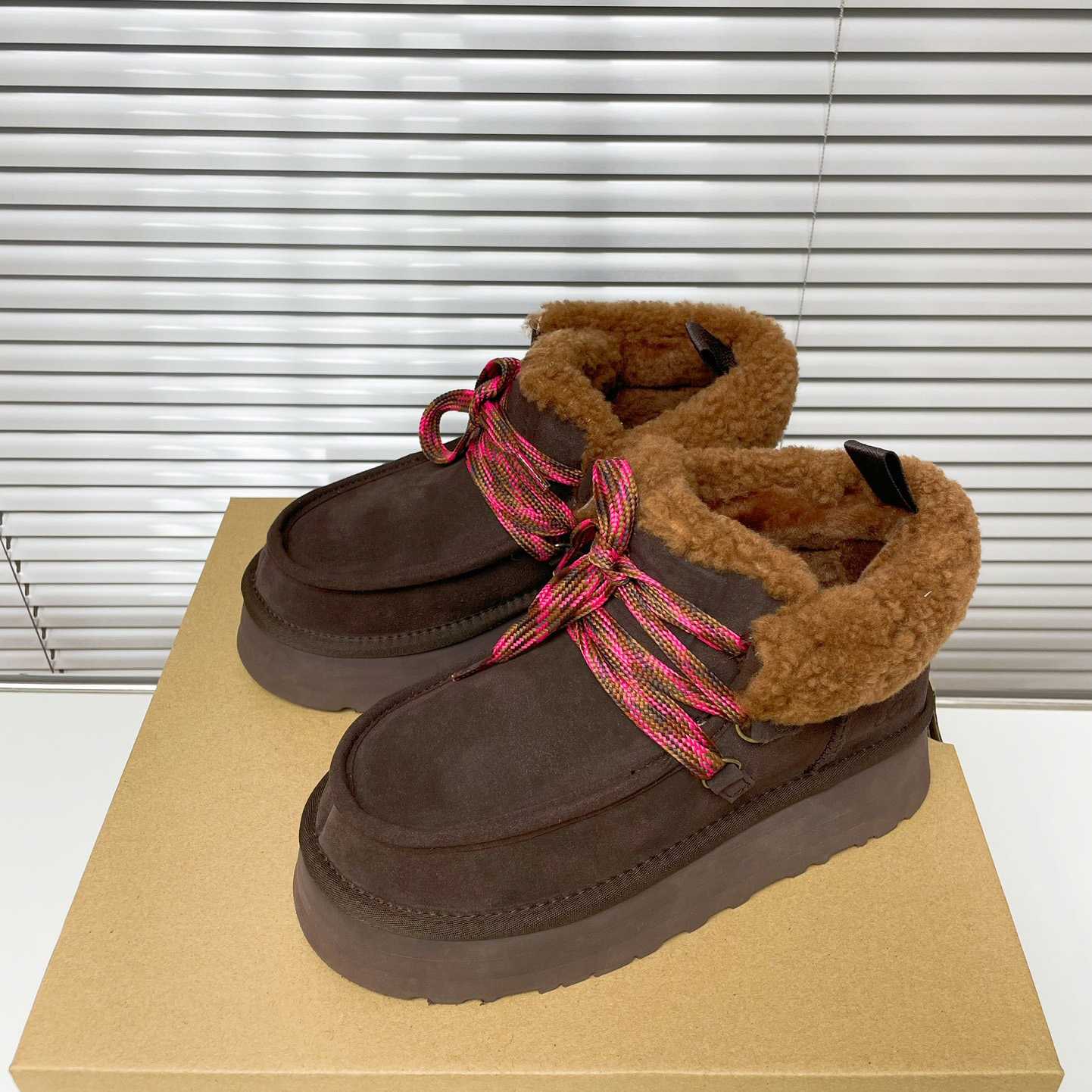Ugg Funkarra Cabin Cuff Platform Boots - DopestKickz