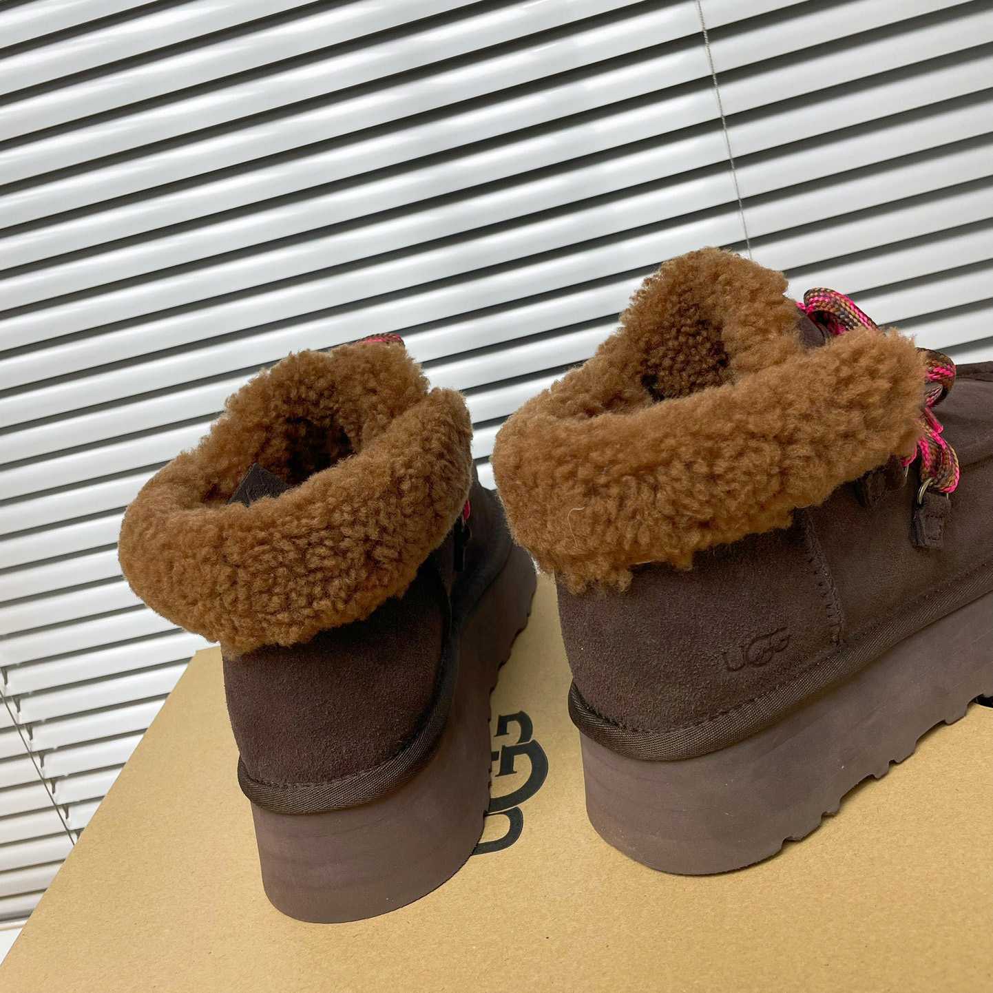 Ugg Funkarra Cabin Cuff Platform Boots - DopestKickz