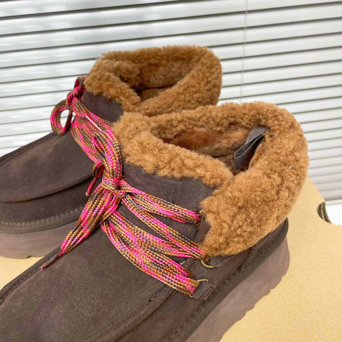 Ugg Funkarra Cabin Cuff Platform Boots - DopestKickz