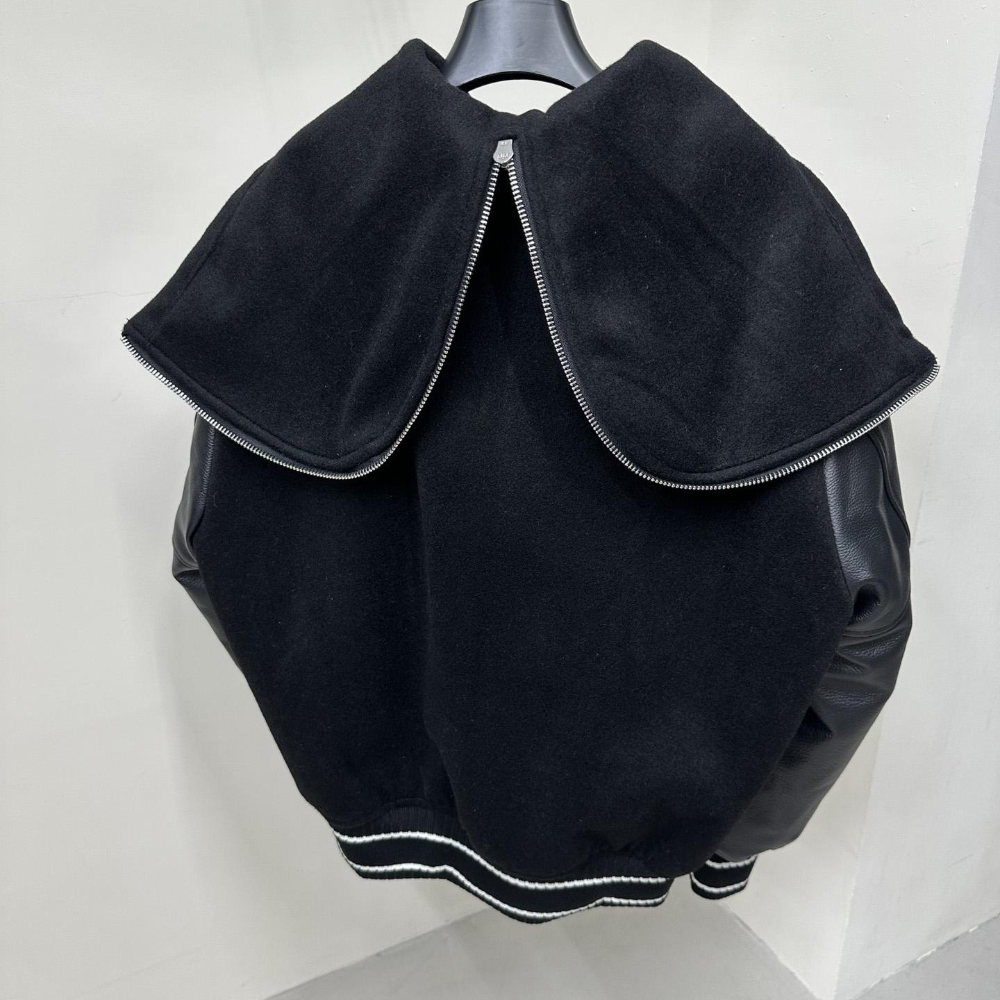 Givenchy Raised-logo Hooded Varsity Jacket - DopestKickz