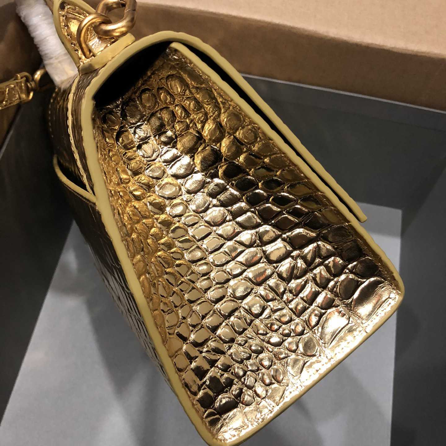 Balenciaga Hour Top Handle Xs Bag  19cm - DopestKickz