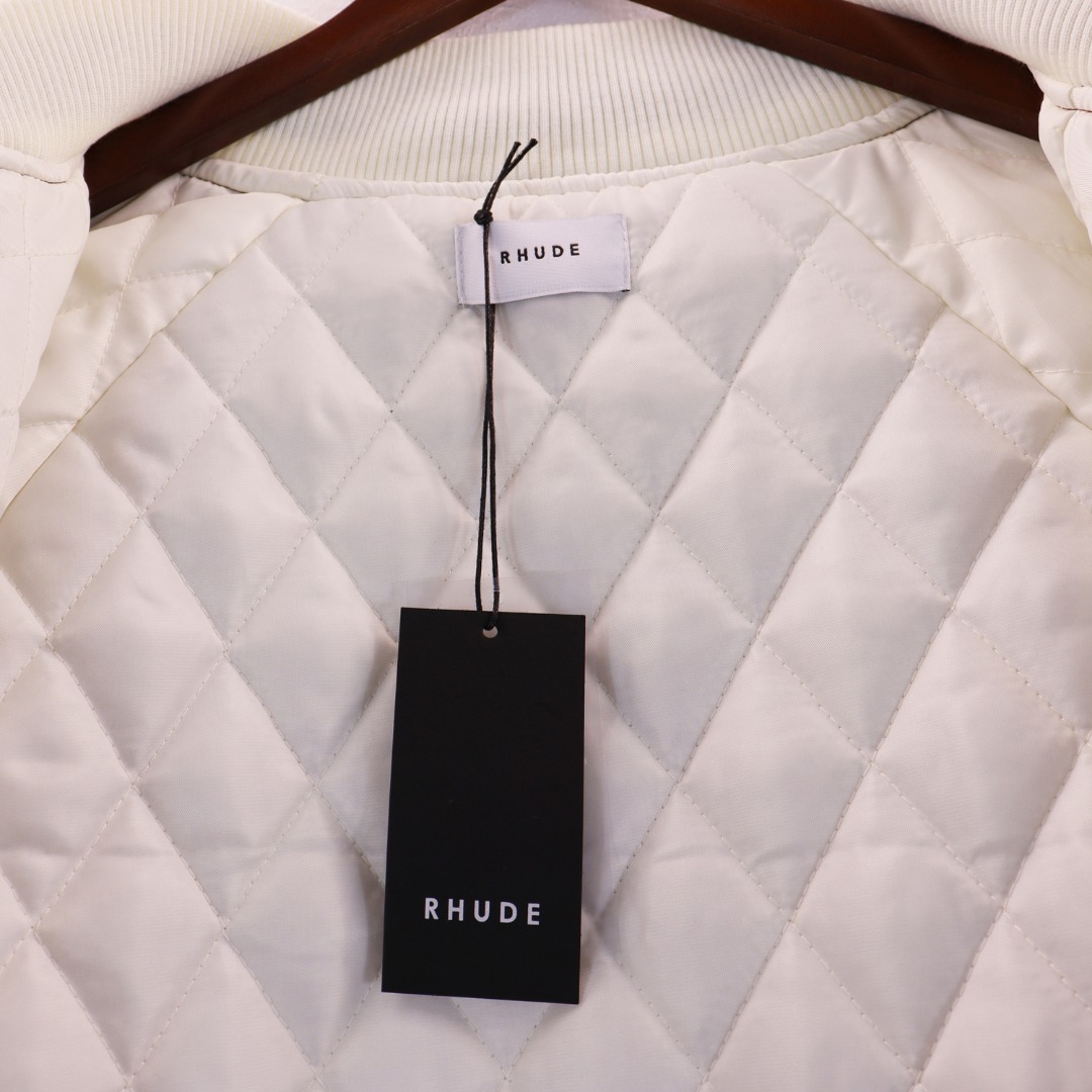 Rhude Souvenier Jacket In Brown - DopestKickz