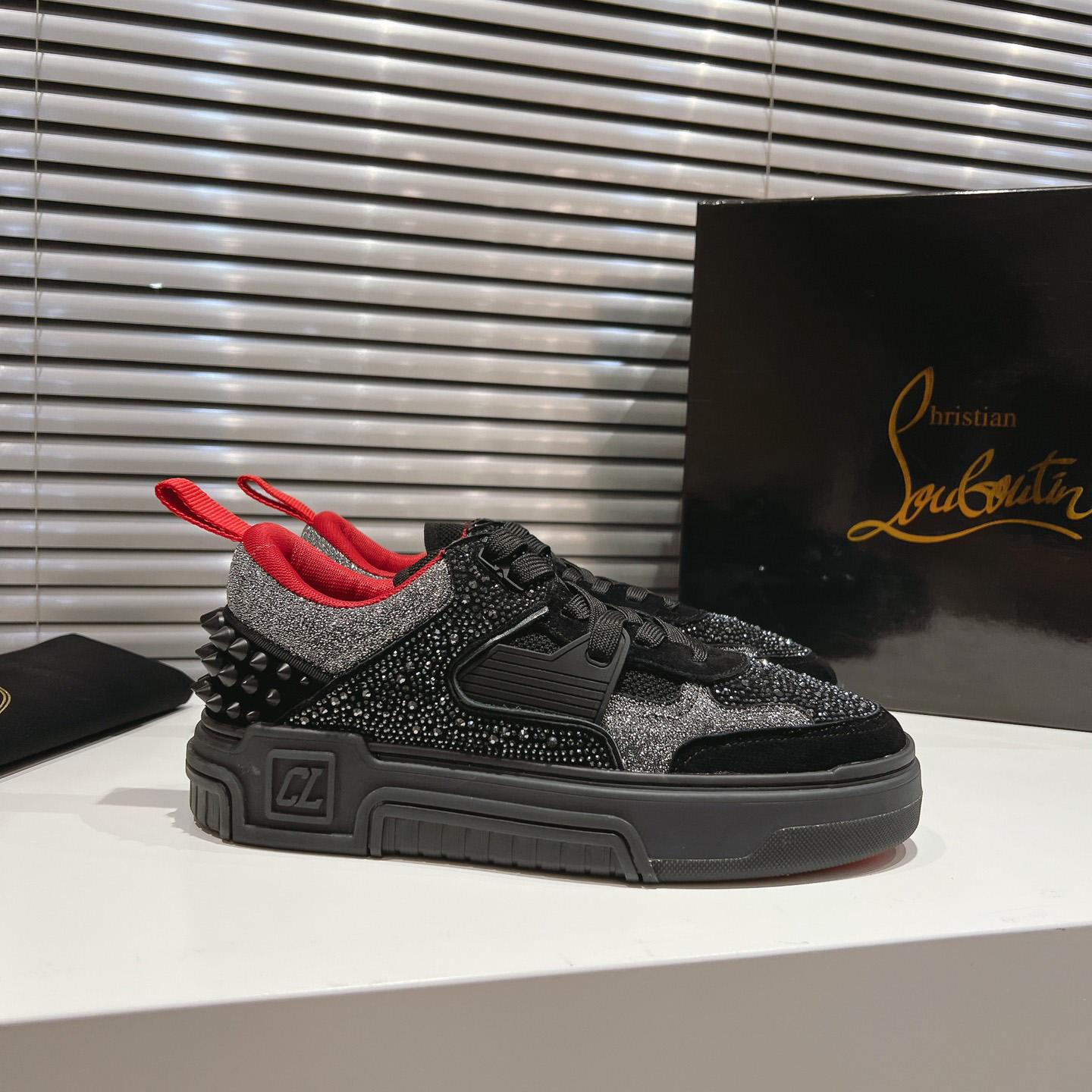 Christian Louboutin Astroloubi Strass Sneakers - DopestKickz