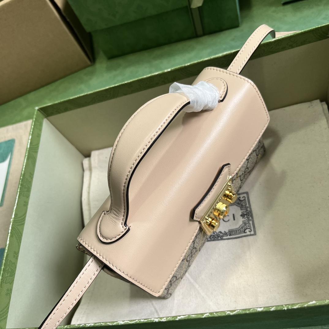 Gucci Padlock Mini Bag With Horsebit Print - DopestKickz