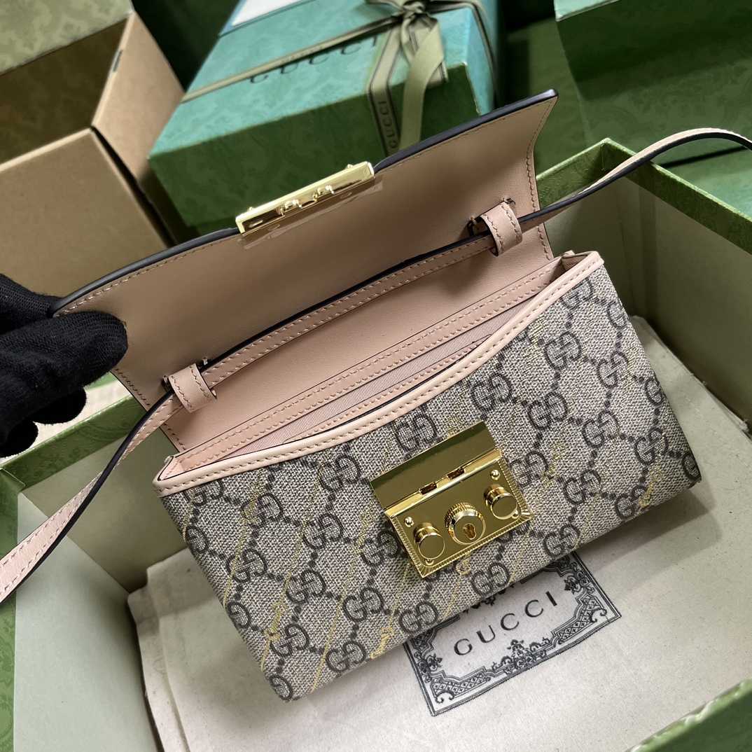 Gucci Padlock Mini Bag With Horsebit Print - DopestKickz